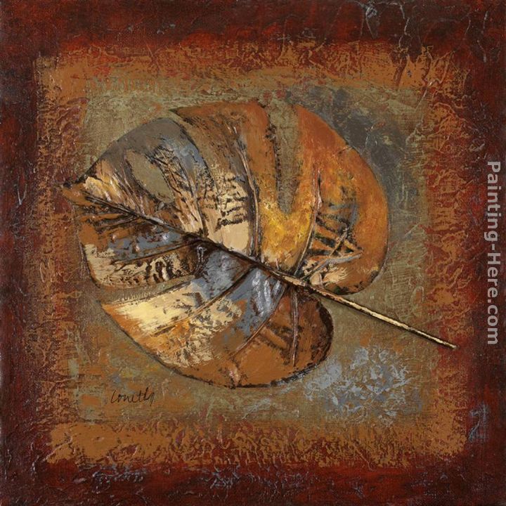 Lanie Loreth Rustic Leaf Square I painting anysize 50 off Rustic